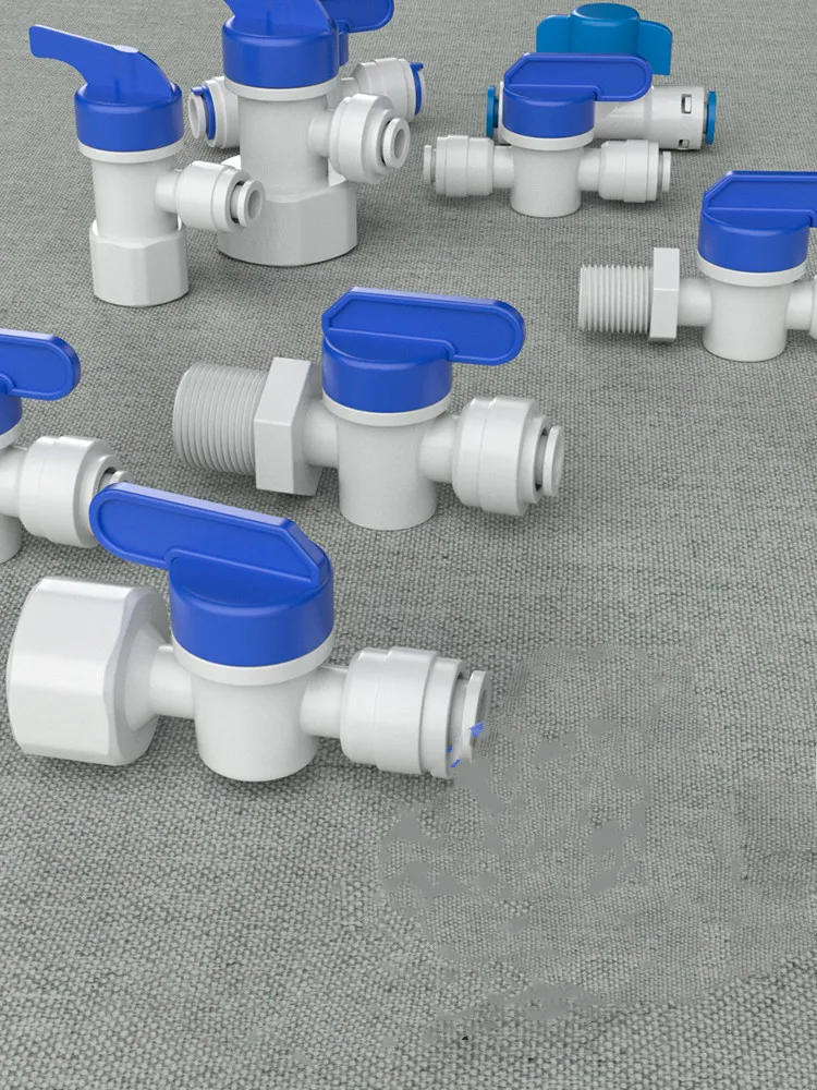 1/4 "3/8" шланг трубка 1/4 "1/2" 3/4 "1/8" Пластик трубы быстроное соединение при помощи обратного осмоса Локоть фитинги очиститель воды трубный фитинг