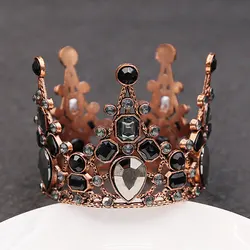 Bridal Wedding Tiaras Crystal Little Crown Brithday cake baking decorative Head Jewelry Small Diadem Party Accessories