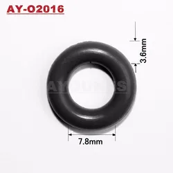 Juntas de inyector de combustible, kit de reparación de inyectores denso, 15mm, 100 piezas, AY-O2016
