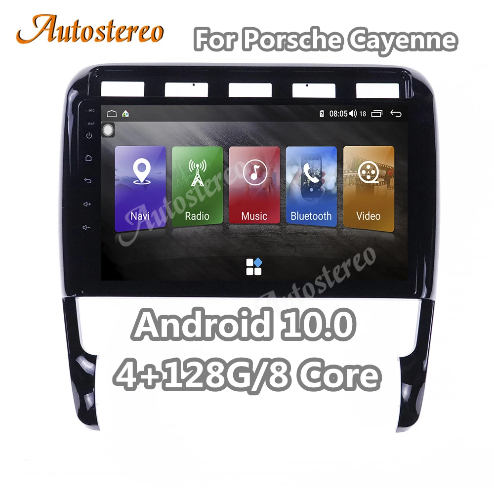 Android 13.0 8+256G Audio Stereo For Porsche Cayenne 2004-2010 Car GPS Navigation Multimedia Player Head Unit Radio Carplay DSP