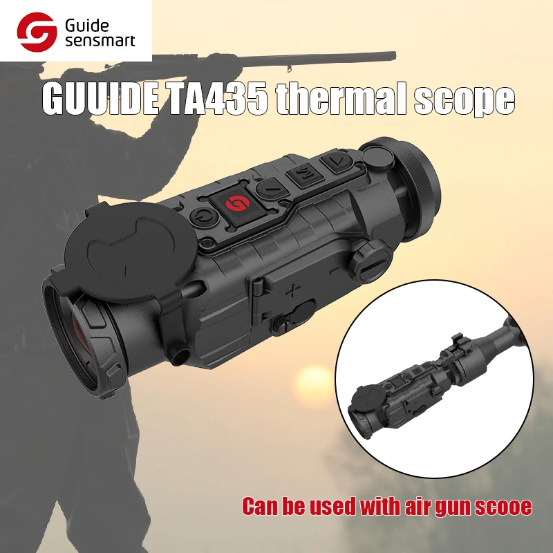 GUIDE TA450 Thermal Monocular Infrared Scope for Hunting Scope Wild Boar Wolf Rabbit and Outdoor Observation