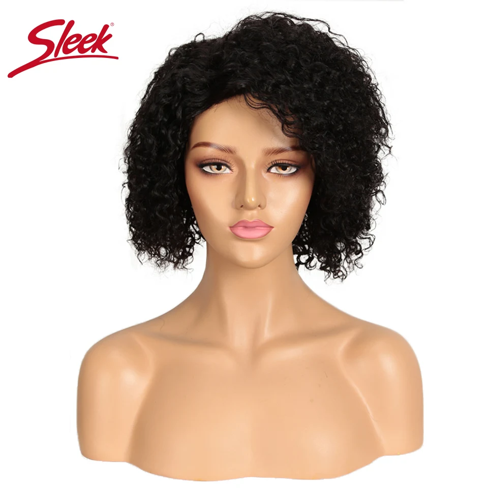 

Элегантные бразильские короткие парики-каре с кудрями, натуральный черный цвет, машинная работа, набор из нескольких пучков, дешево, человеческие волосы Реми для женщин