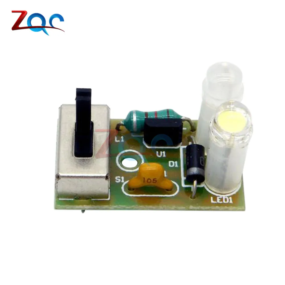 1.2V Ni-MH Battery Control Switch Module Solar LED Light Control Board for Ceramic Lamp Lawn Lamp Street Lamp