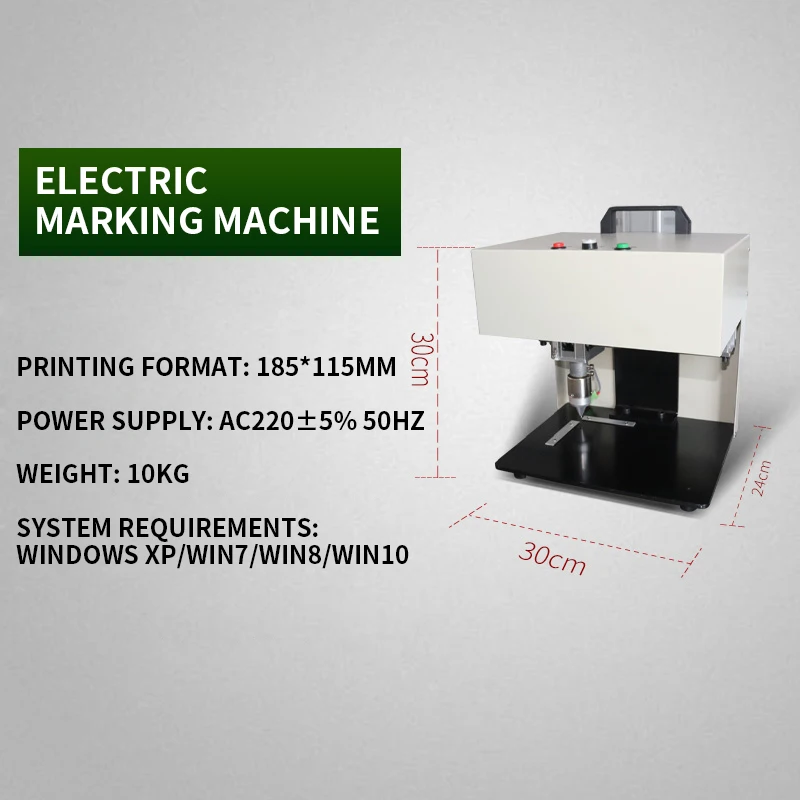 Small nameplate sign aluminum stainless steel automatic electric metal cutting plotter printer pneumatic marking machine