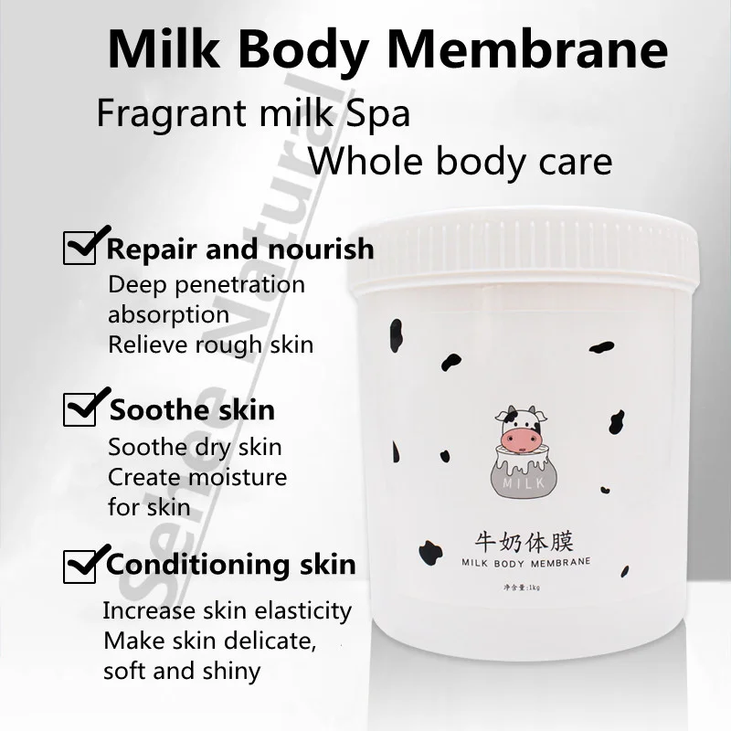 

Body Care Nicotinamide Milk Body Mask Whole Body Skin Care Moisturizing Rejuvenating Soothing Dry Skin Body Membrane 1000g