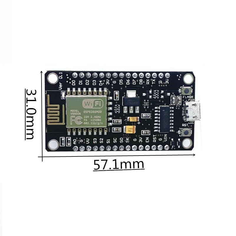 Wireless Module NodeMcu V3 CH340 Lua WIFI Internet Of Things Development Board ESP8266 With Pcb Antenna And USB Port For Arduino