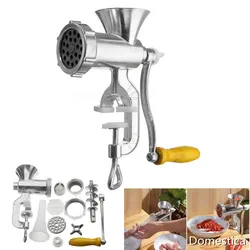 Manual Meat Grinder Sausage Noodle Dishes Handheld Making Gadgets Mincer Pasta Cooking Maker Crank Household Kitchen Tools