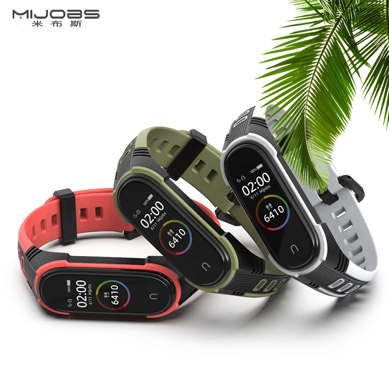 حزام ل شاومي Mi الفرقة 6 5 4 3 سوار ل Mi الفرقة 5 حزام معصمه Opaska سيليكون Pulseira Miband 4 3 Correas NFC العالمي