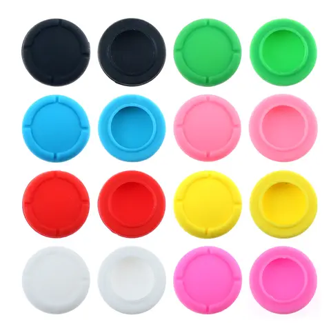 YuXi 1pc For NS Switch Lite Joy-Con Controller Joystick Silicone Rubber Cap Replacement Part Thumb Stick Grip Caps Cover