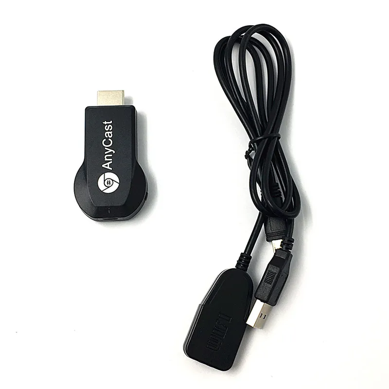 Anycast-receptor de tv miracast m2, modelos ezcast e airplay, compatível com hdmi, chromecast, wi-fi