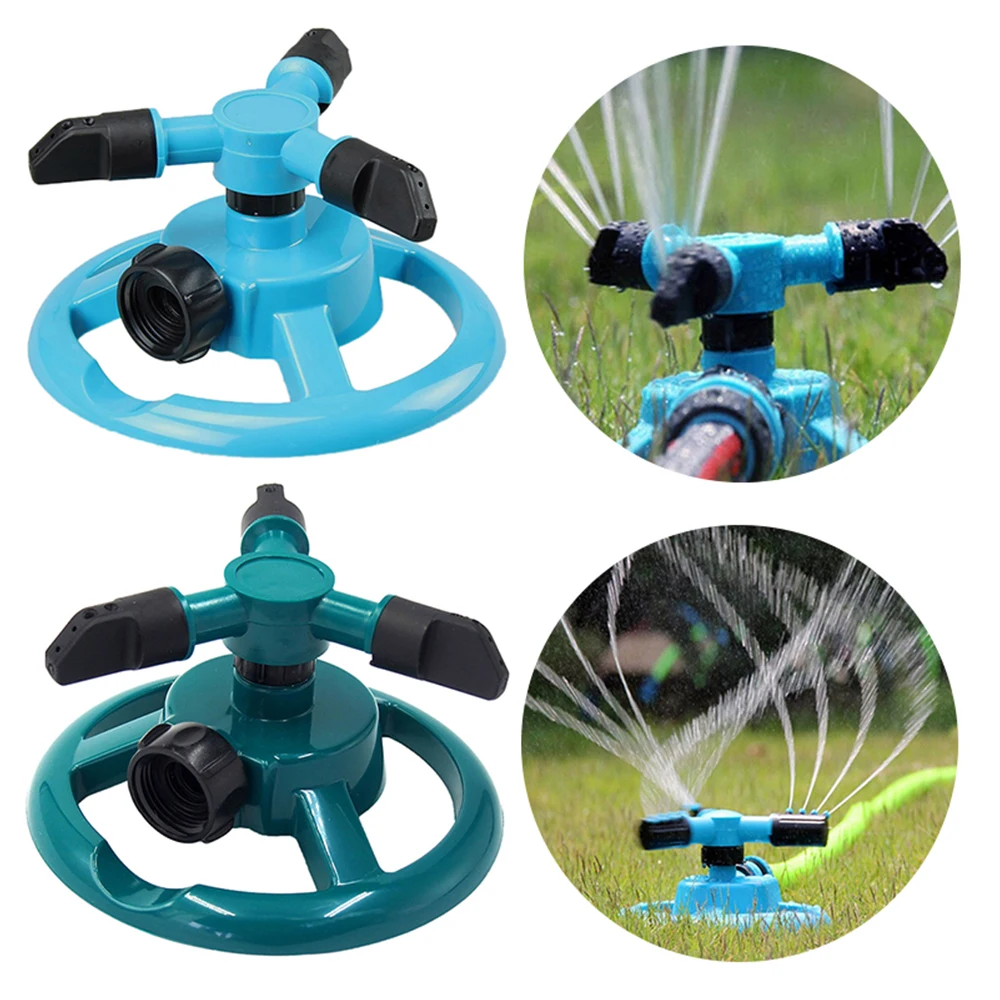 

Garden Yard Automatic Watering Spikes Watering Equipment Plant Waterer Lawn Sprinklers Garden 360° Rotating Sprinkler irrigation