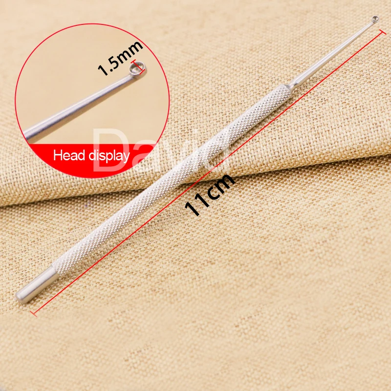 S/M/L Size Stainless Steel Microscopic Ophthalmic Instruments Tarsal Gland Cysts Tweezers meyerhoefer chalazion curette