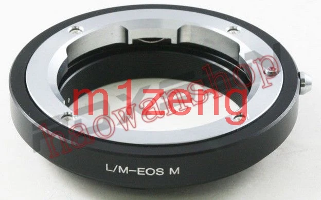 LM-EOSM Adapter Ring for leica M LM ZM VM mount Lens to canon EF-M EOSM Mirrorless camera eosm/m1/m2/m3/m5/m6/m10/m50/m100