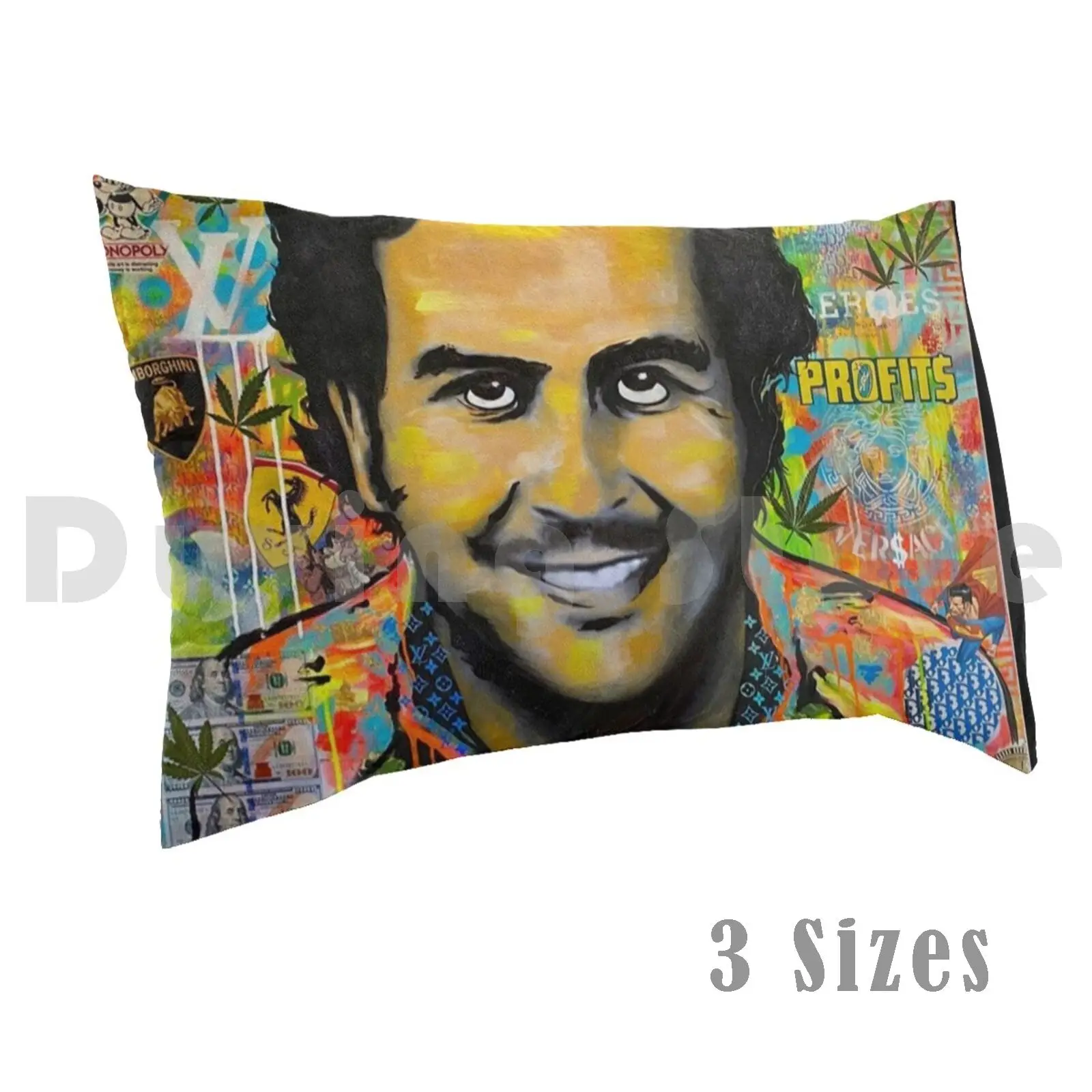 El Patron Pablo Escobar Cartel Fan Art &Pillow case Pablo Escobar Escobar Pablo Escobar Pablo