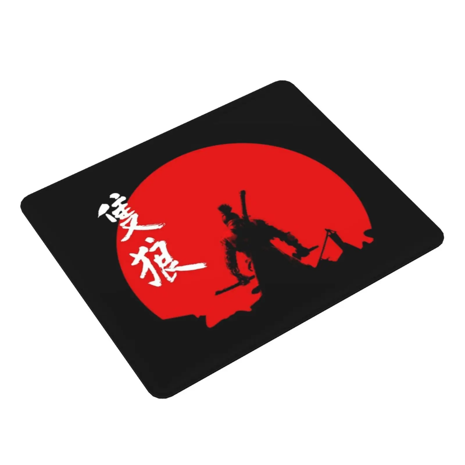 The One Armed Wolf Mouse Pad DIY Print Shinobi Sunset Sunrise Sundown Battlefield Battle Army One Armed