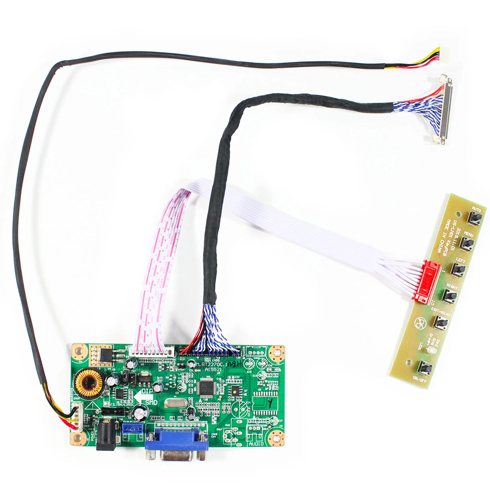 يصلح ل 17 "G170EG01 V1 1280x1024 شاشة LCD VGA وحدة تحكم بشاشة إل سي دي مجلس RT2270C-A