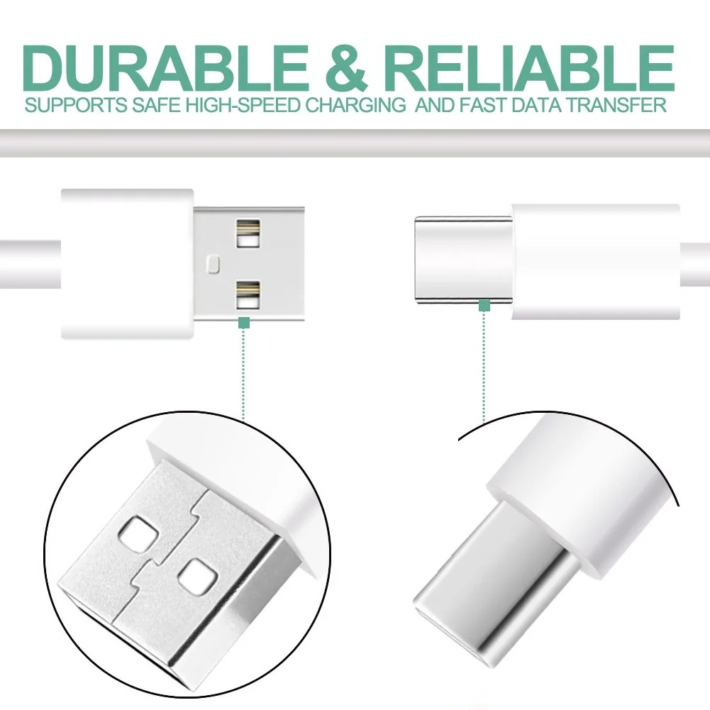 9mm Long Cable Usb-Type-c Fast Charging Cabel For Blackview Bv9700 Bv9600 BV6800 BV6100 Oukitel U25 U23 U18 Wp2 P10000 pro K10