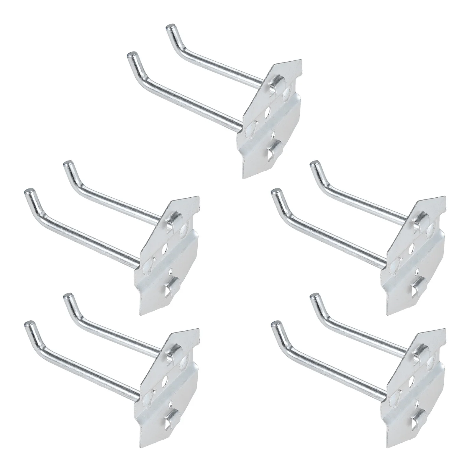 5PCS Tool Hanging Hook Metal Display Rack Metal Shop Good Shelf Hooks Thickening Hole Plate 25/50/75/100/150/200MM