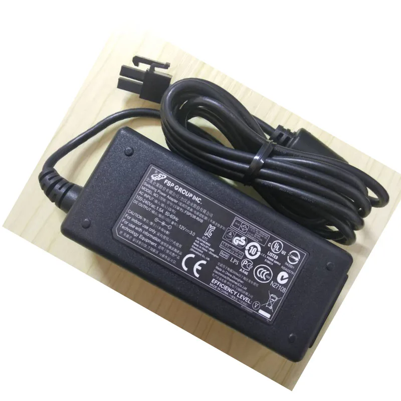 Genuine 36W FSP036-RAB AC Adapter 12V 3A for FORTIGATE FORTINET 60E 60D FG-60D 30E 30E-3G4G 80E AD036RAB-FTN3 FSP036-RBBN2 2PIN