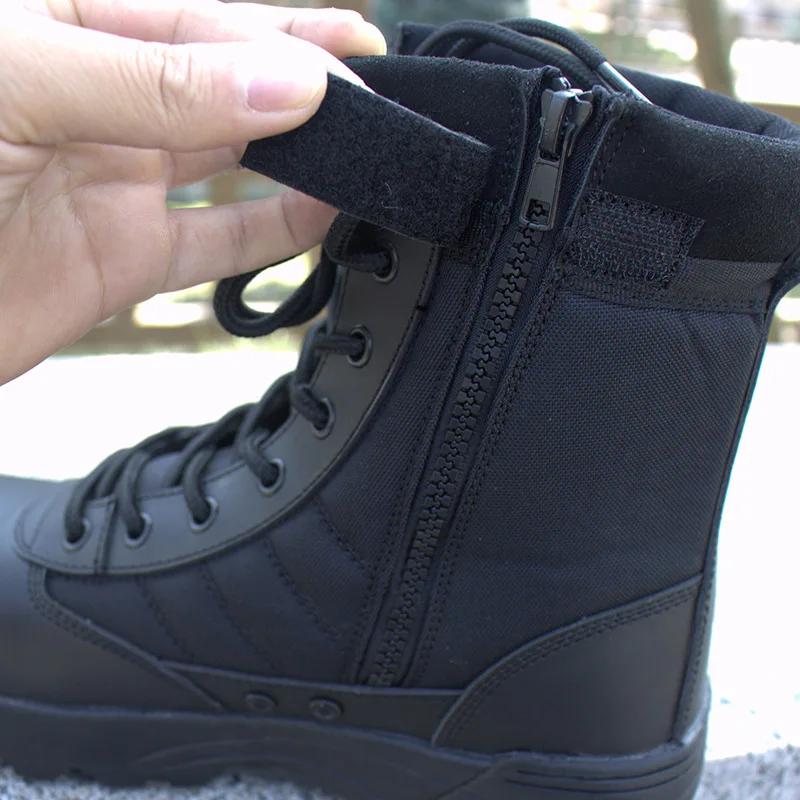 Men desert military tactical boots male Outdoor waterproof hiking shoes sneakers for women non-slip wear sports Combat boots