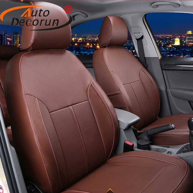 

AutoDecorun PU Leather Cover Seat for Ford S-Max 2008 Seat Covers Sets Protector Custom Fit Car Cushion Full Coverage 2007-2012