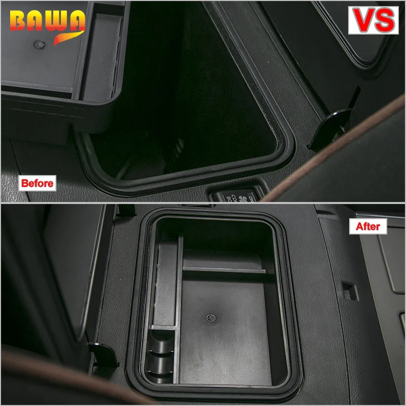 BAWA Car Armrest Storage Box For Nissan Patrol 2017 2018 2019 2020 2021 2022 2023 2024 2025 Car Organizer Accessories #5