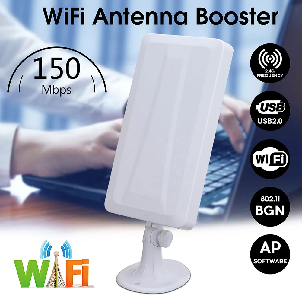 2500M WiFi Long Range Extender Wireless Outdoor Indoor Router Repeater Antenna Booster WLAN Antenna EM88