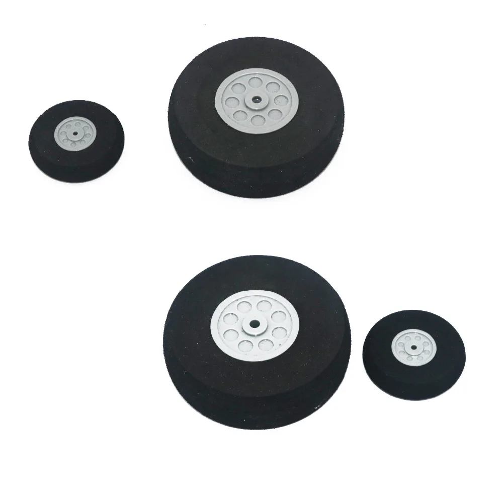 Sponge Tire,10pcs/lot Airplane Wheels 16mm/20mm/30mm/40mm/45mm/50mm/55mm/65mm/75mm Airplane Sponge Wheels Sponge Tire Car