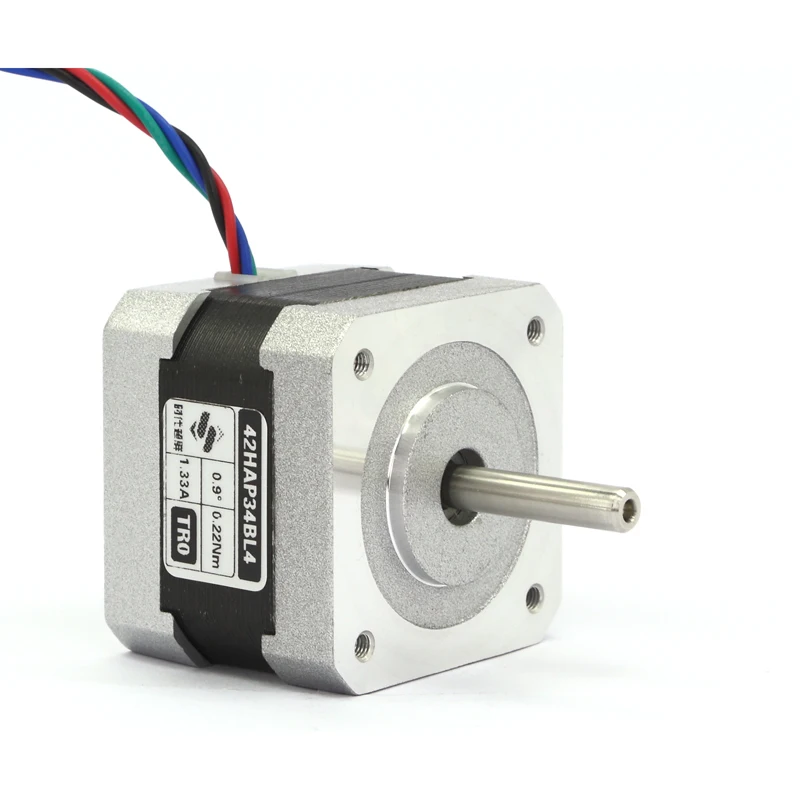 17Hs08-1004S 4-Lead Nema 17 Stepper Motor 20Mm 1A 13Ncm(18.4Oz.In) 42 Motor Nema17 Stepper For Diy 3D Printer Cnc Xyz