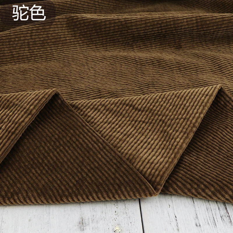 Article 8 Thickened Autumn and Winter Crude Corduroy Bubble Corduroy Cotton Sand Cloth Imported Jacket Vest Pants Fabric