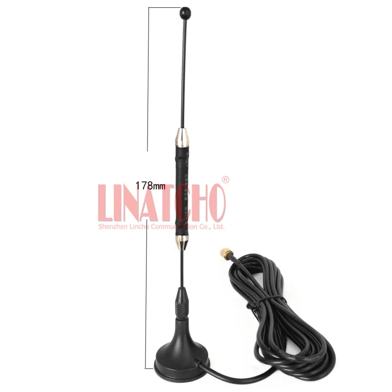 

New Omni Directional High Gain Full Band GSM LTE 3G 4G Evdo Module Small Magnetic Antenna