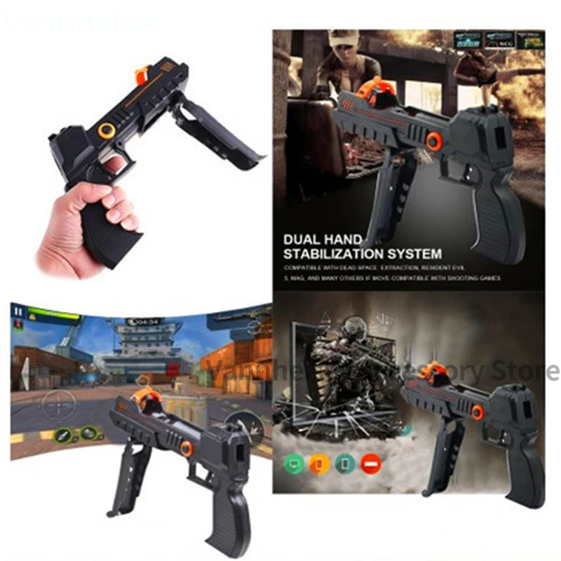새로운 PSVR 컨트롤러 정밀 샷 권총 PS3 이동 모션 컨트롤러 Sony PS3/PS4 PRO Gun-butt 게임 슈팅 액세서리