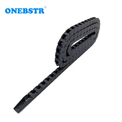 1 metro 5x5mm Cavo Portante Filo Catena Portacavi In Miniatura Tipo di Ponte Non Apertura Con L'estremità Connettori Towline per CNC di Trasporto libero