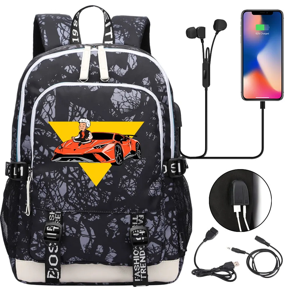 

2021 new а4 мерч рюкзак student children Backpack мерч а4 Boy Girl school Backpack USB Teenagers Fashion Traveling Backpack