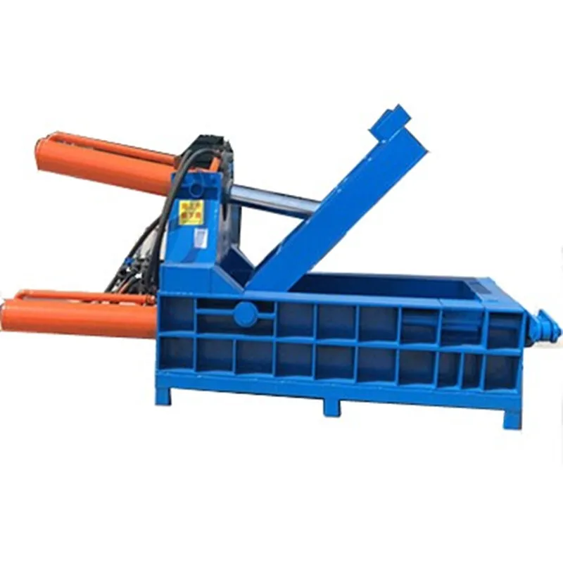 125 tons hydraulic baler metal briquetting machine iron scrap wood shavings waste aluminum copper cans iron plate compression