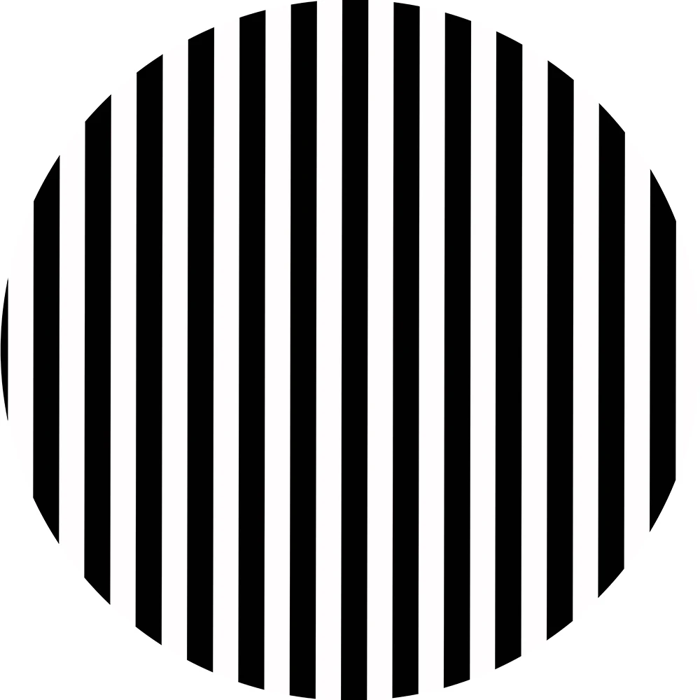 Circle backdrop round background black and white stripes wedding birthday party decor bridal baby shower candy table coverYY-104