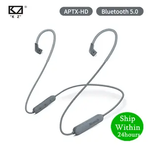 KZ-Bluetooth 5.0ワイヤレスヘッドセット,アップグレードケーブル,aptx hd qcc3034モジュール,mmcx,2ピン,as10  zst zsn zs10 pro as16 zsx edxpro - AliExpress