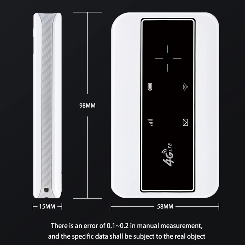 Imagem -04 - Tianjie Mf906 Modem Roteador Portátil 150mbps Cat4 Desbloqueado Universal 3g 4g Compartimento para Cartão Sim de Bolso