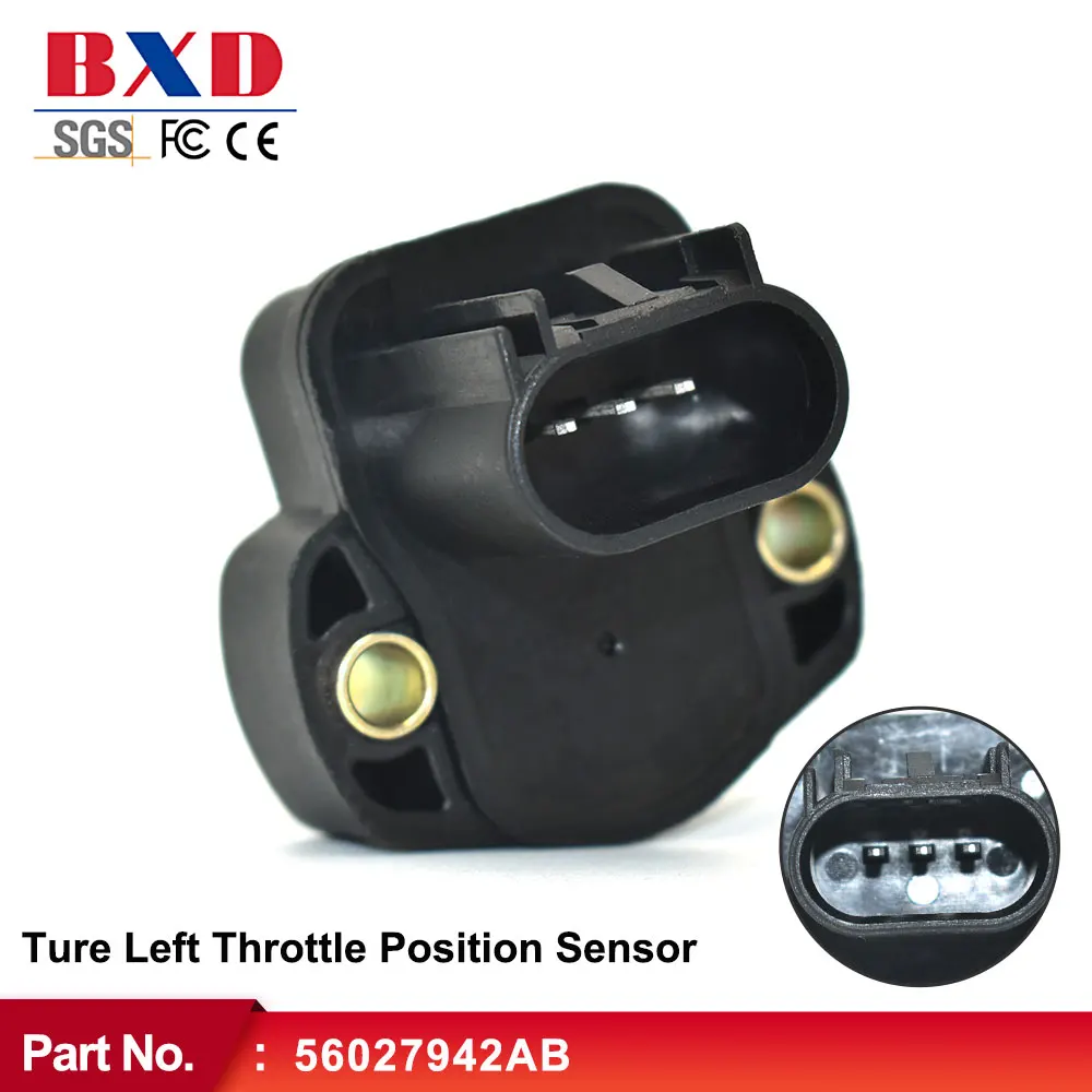 

Левый датчик положения дроссельной заслонки Baixinde Ture 56027942AB 4874371AD 56027942AD для Dodge Jeep, оригинал из Японии