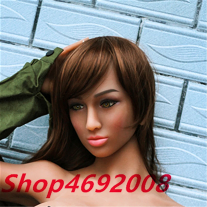 

L1 Delicate face Lifelike Sex Doll Head Silicone Material Metal Frame Beautiful Facial Features Enjoy The Oral Sex Of Love Dolls