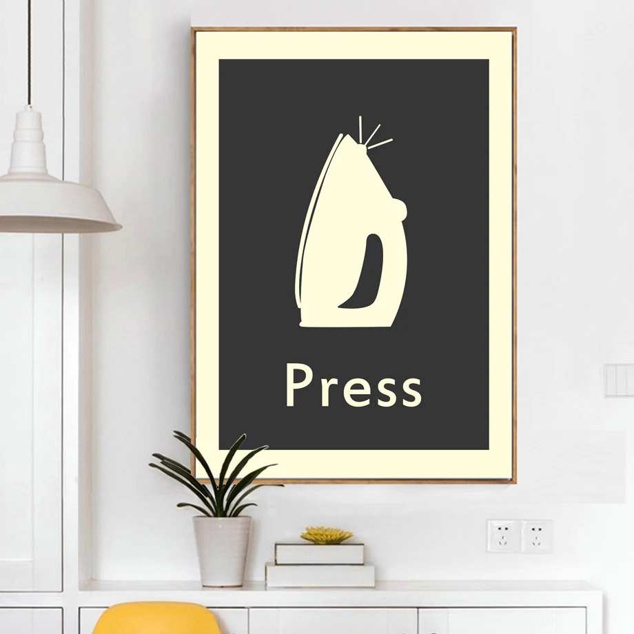 الشمال غسل الصحافة الجافة الحد الأدنى الغسيل الرجعية الرسم على لوحات القماش الجدارية الملصقات والمطبوعات صور غرفة المعيشة الحمام ديكور