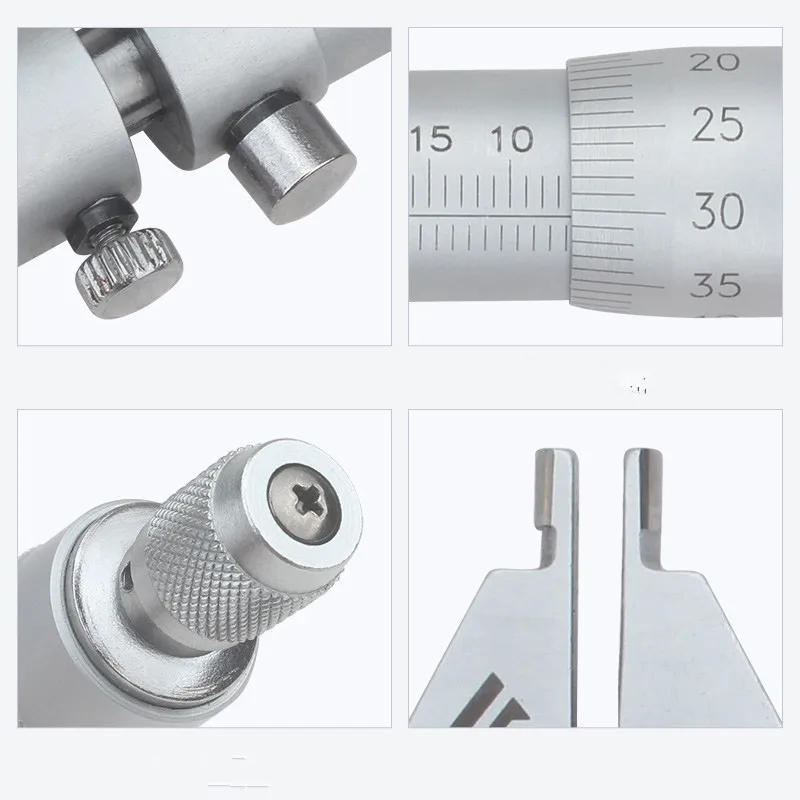 Inside Micrometer Hole Bore Internal Diameter Gage Gauge 25-50mm Range 0.01mm Accuracy Measure Caliper Gauge