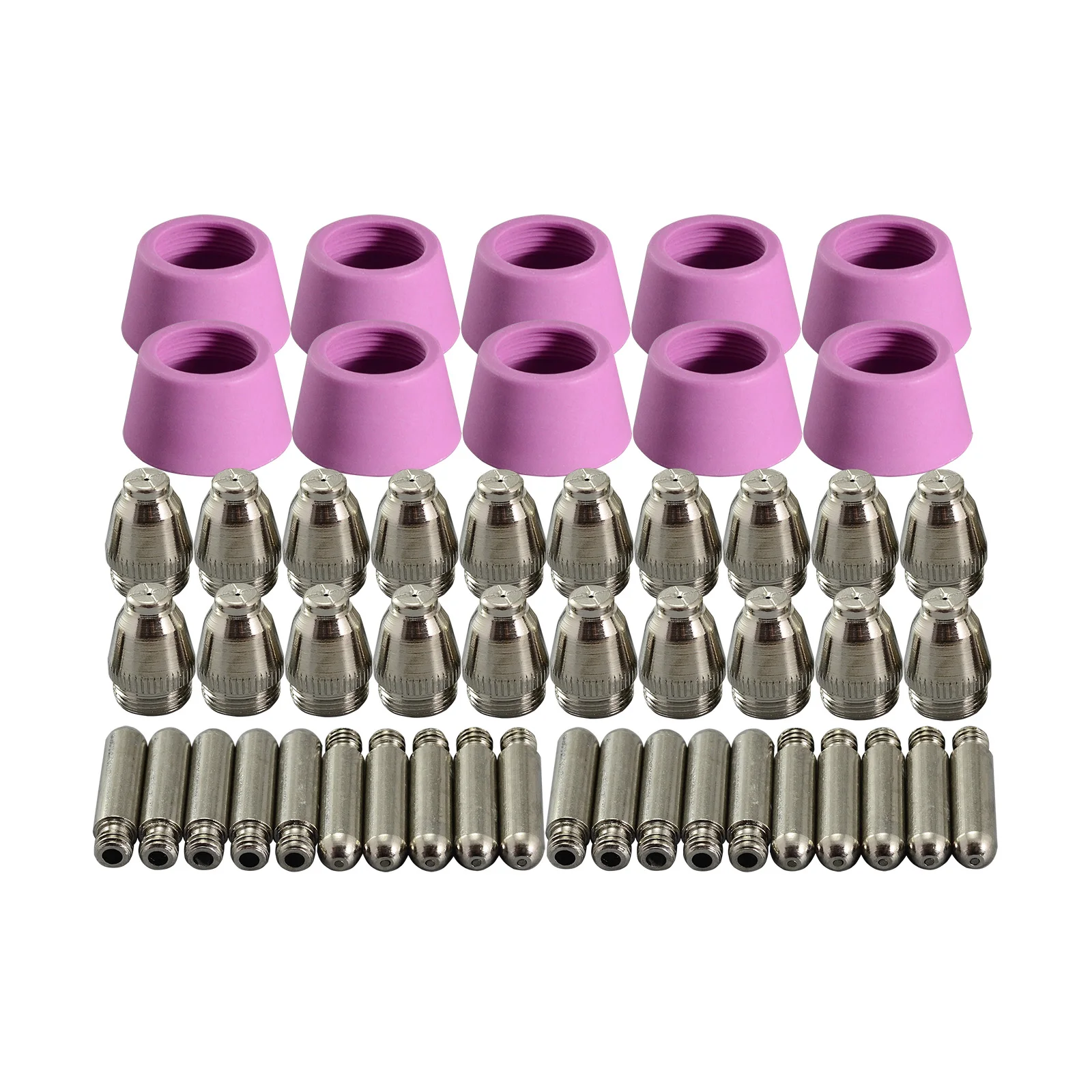 SG-55 AG-60 Plasma KIT Nozzles TIPS 1.0mm 50Amp For Plasma Cutting Cutter Torch Accessories,50pcs