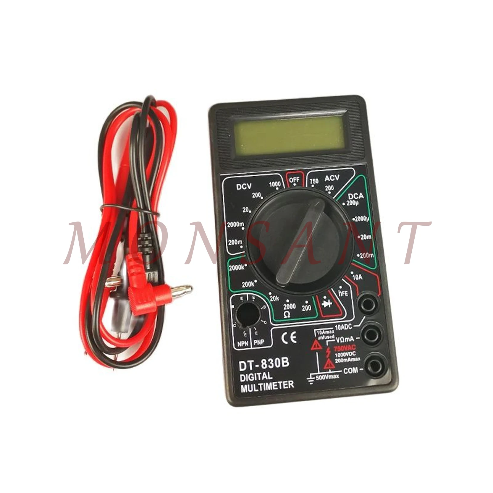 DT830B Digital Multimeter Students Welding Teaching Practice Welding Material Electronic Diy Production Kit (parts)