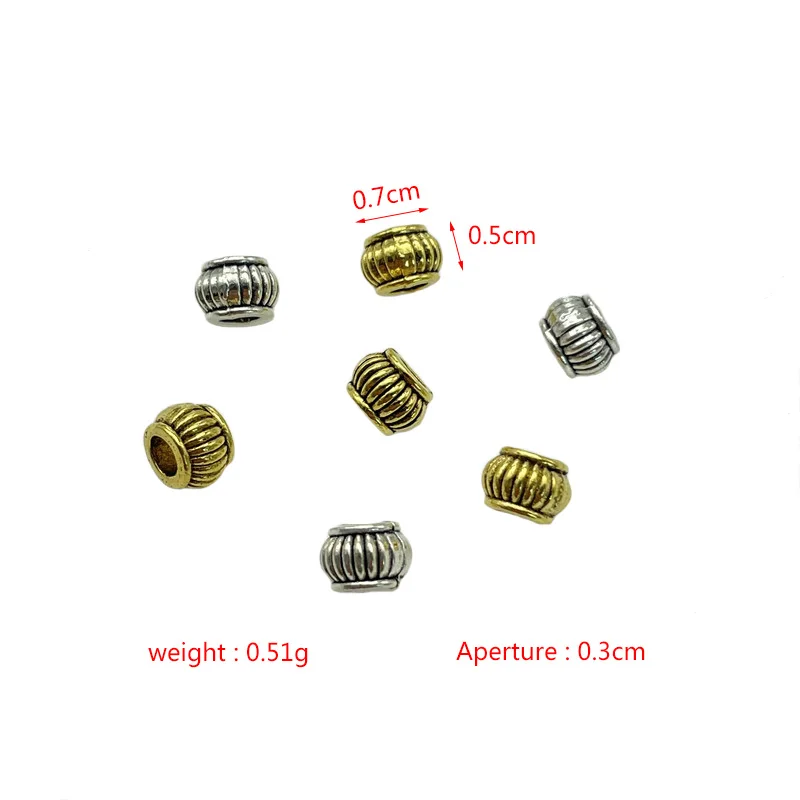 180pcs Ring Stripe Separator Connector for Jewelry Making DIY Bracelet Necklace Bead Accessories Wholesale