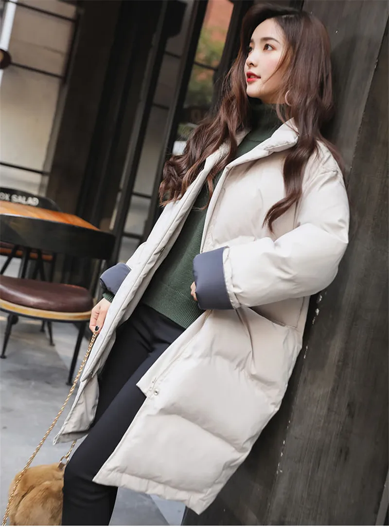 

Parkas Mujer Invierno 2020 Warm Winter Coat Women Padded Jacket Casual Ladies Coats Fashion Women's Parka Casacos WXF340