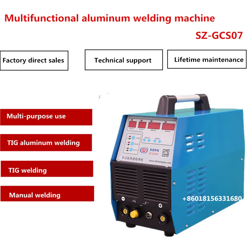 SHENGZAO Stainless Steel AC DC Smart Pulse Cold Welding Machine Aluminum Alloy TIG Welder