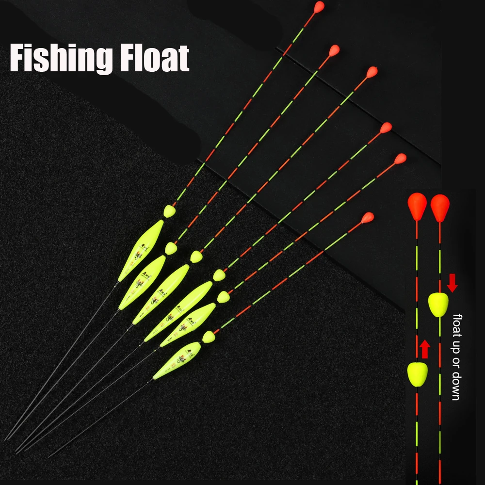 

Daytime fishing Buoy Strike Long Tail Indicator Fishing Float Eye-catching bead Floats Bobbers