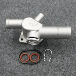 Apply to Bora Jetta Besturn B50 Polo POLO Touran Octavia Water pipe joint Cylinder head tee Four way water pipe joint Aluminium