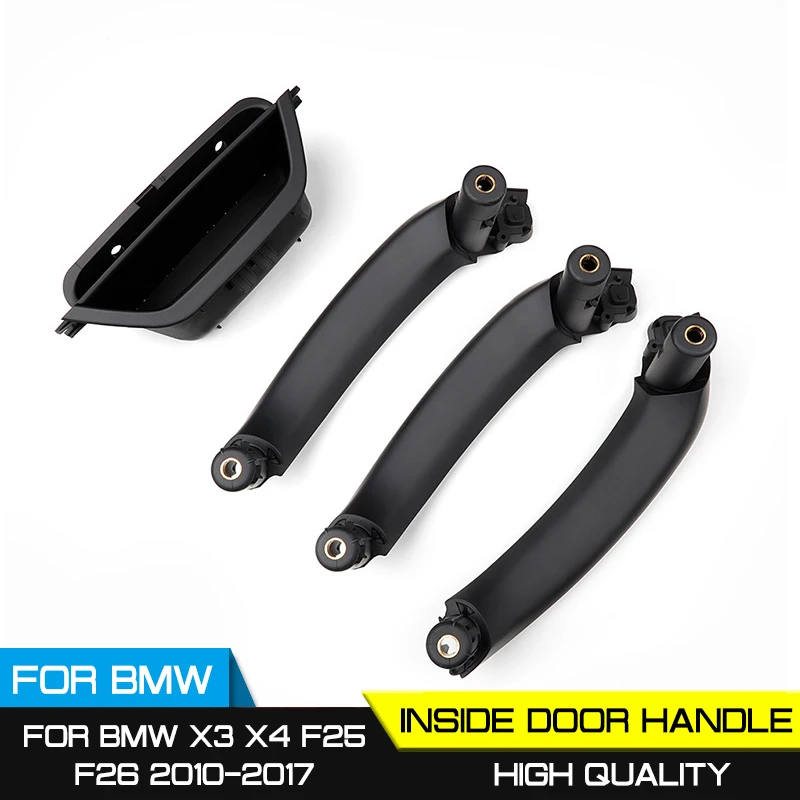 Car Black/Beige Inner Door Handle For Bmw X3 F25 X4 F26 2010 2011 2012-2017 Trim Panel Handle Interior Door Handles